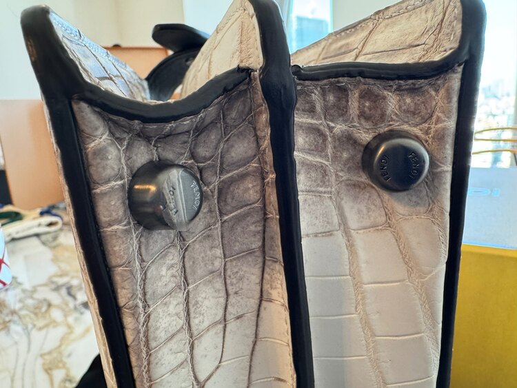 FENDI PEEKABOO ISEEU XCROSS Small クロコダイル（ブランドバッグ）の商品画像 - 査定依頼日：2025年4月15日 - 最高査定価格：550,000円