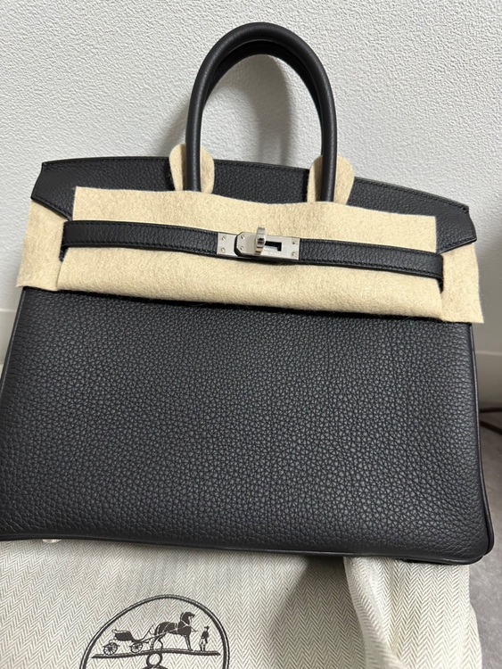 バーキン25 ノワール（ブランドバッグ）の商品画像 - 査定依頼日：2025年9月9日 - 最高査定価格：3,600,000円