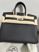 バーキン25 ノワール（ブランドバッグ）の商品画像 - 査定依頼日：2025年9月9日 - 最高査定価格：3,600,000円