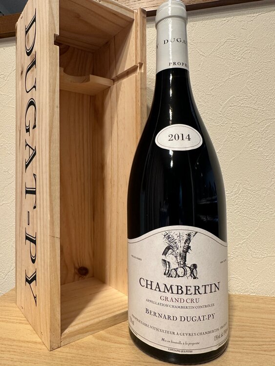 ベルナール　デュガ-ピィ　シャンベルタンV.V. 2014年（お酒）の商品画像 - 査定依頼日：2025年4月6日 - 最高査定価格：2,100,000円