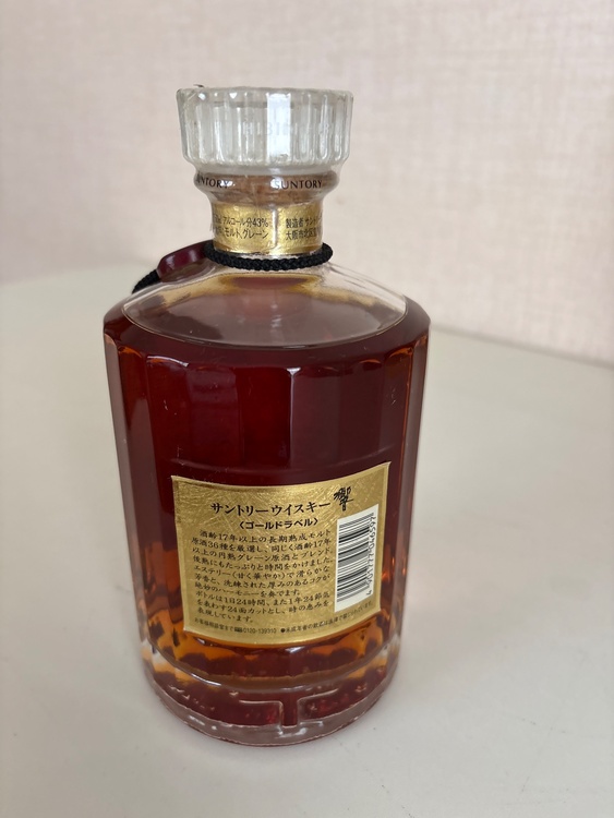 ウイスキー サントリー響（お酒）の商品画像 - 査定依頼日：2026年9月13日 - 最高査定価格：45,000円
