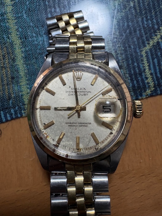 ロレックス デイトジャスト 160（高級時計）の商品画像 - 査定依頼日：2026年2月21日 - 最高査定価格：620,000円