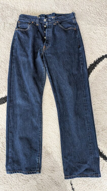 LEVI'S201XX 555バレンシア復刻USA製 201-000301w34（古着・ファッション）の商品画像 - 査定依頼日：2026年4月12日 - 最高査定価格：18,000円