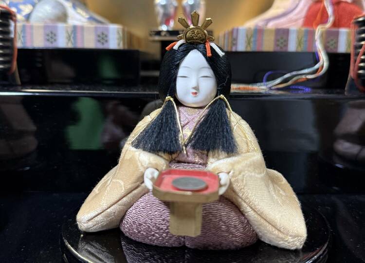 木目込人形　一秀作　大和雛（美術品・骨董品）の商品画像 - 査定依頼日：2026年2月24日 - 最高査定価格：3,000円