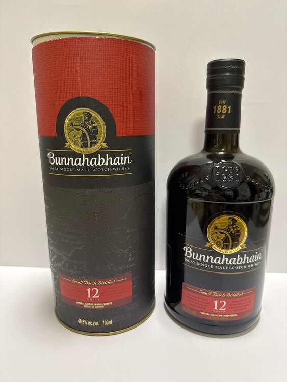 ブナハーブン　12（お酒）の商品画像 - 査定依頼日：2025年4月3日 - 最高査定価格：5,000円