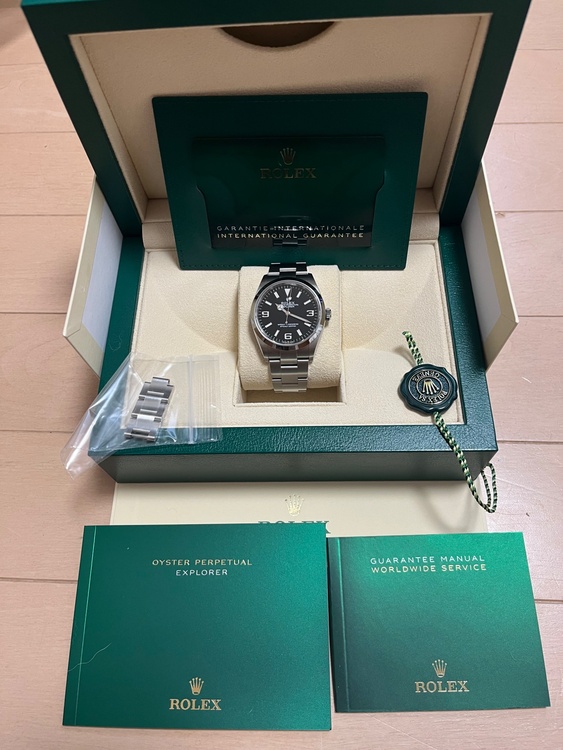 ロレックス エクスプローラー 12427（高級時計）の商品画像 - 査定依頼日：2026年3月13日 - 最高査定価格：1,450,000円