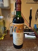 シャトー・ムートン・ロートシルト 1991 赤ワイン