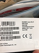 HUAWEI nova lite3（スマホ）の商品画像 - 査定依頼日：2019年12月30日 - 最高査定価格：2,000円