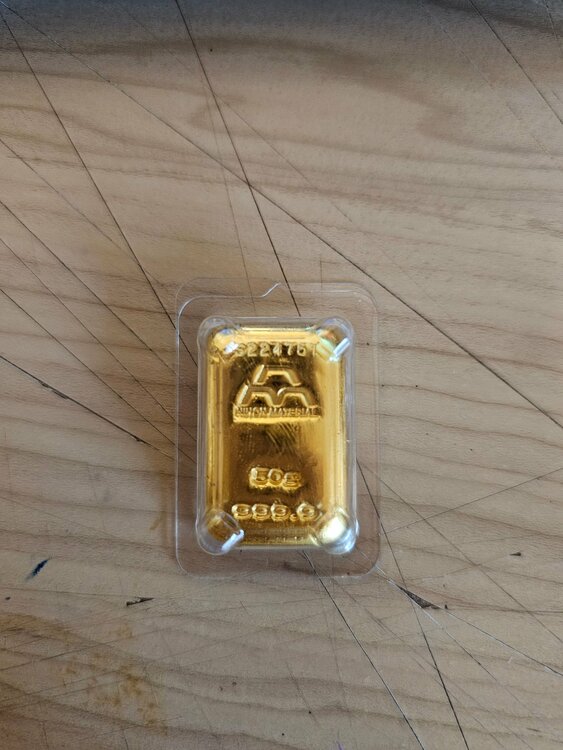 日本マテリアル 金 50g 999.9（金・貴金属）の商品画像 - 査定依頼日：2026年6月27日 - 最高査定価格：580,000円