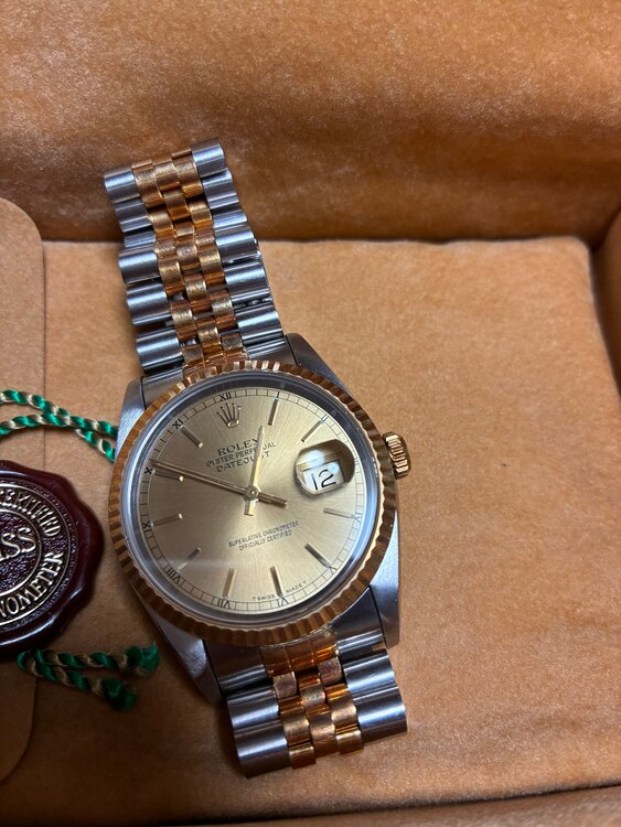 ロレックス デイトジャスト 1623（高級時計）の商品画像 - 査定依頼日：2025年5月22日 - 最高査定価格：780,000円