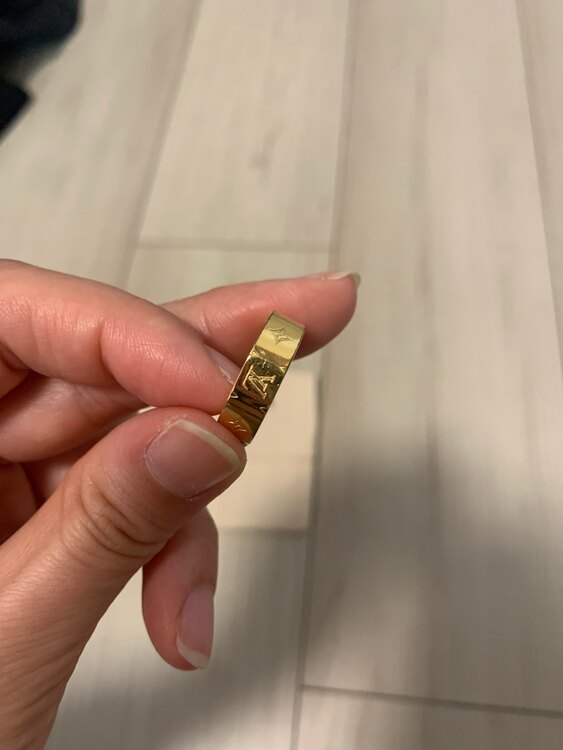 ルイヴィトン リング ナノグラム（金・貴金属）の商品画像 - 査定依頼日：2024年12月18日 - 最高査定価格：13,000円