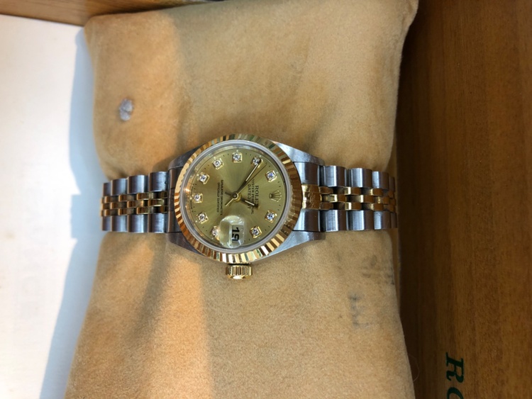 ロレックス デイトジャスト 69173（高級時計）の商品画像 - 査定依頼日：2026年3月16日 - 最高査定価格：850,000円