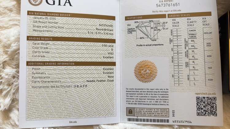 GRAFF プロミス ラウンド バゲットカットサイドストーン（宝石）の商品画像 - 査定依頼日：2025年9月25日 - 最高査定価格：250,000円