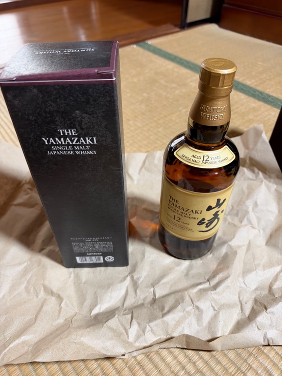 山崎　12年（お酒）の商品画像 - 査定依頼日：2026年10月4日 - 最高査定価格：20,500円