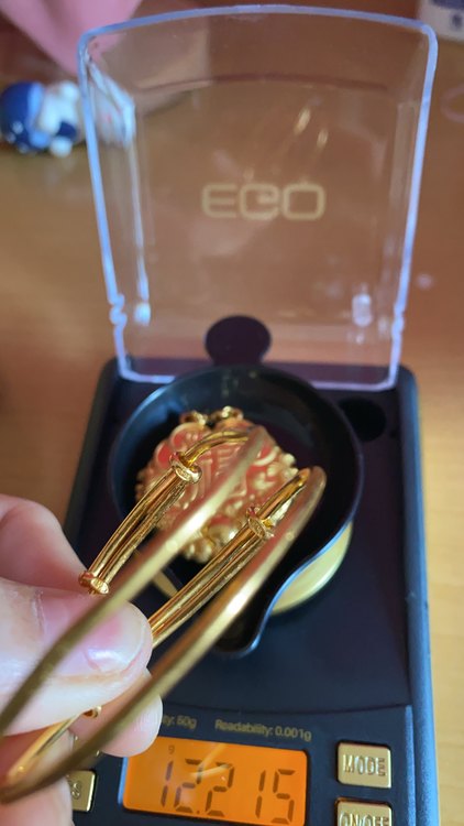 24kのバングルとペンダントトップ （金・貴金属）の商品画像 - 査定依頼日：2023年10月8日 - 最高査定価格：310,000円