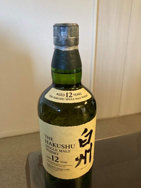 白州12年（お酒）の商品画像 - 査定依頼日：2026年8月20日 - 最高査定価格：19,800円