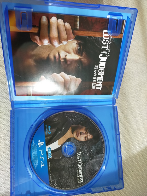 LOST JUDGEMENT裁かれざる記憶（ゲーム機本体・ゲームソフト）の商品画像 - 査定依頼日：2022年3月27日 - 最高査定価格：2,400円