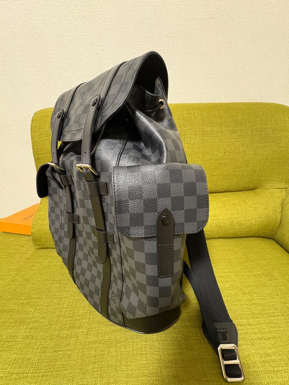 N41379 クリストファ M M ダミエグラフィット（ブランドバッグ）の商品画像 - 査定依頼日：2025年7月21日 - 最高査定価格：330,000円