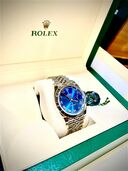 ロレックス デイトジャスト 126334 アズーロブルー　ローマ