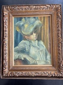 ルノワール　帽子の女　F-6008（美術品・骨董品）の商品画像 - 査定依頼日：2026年5月18日 - 最高査定価格：100円