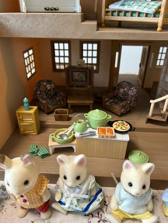 シルバニアファミリーセット（その他のおもちゃ）の商品画像 - 査定依頼日：2025年5月15日 - 最高査定価格：8,000円