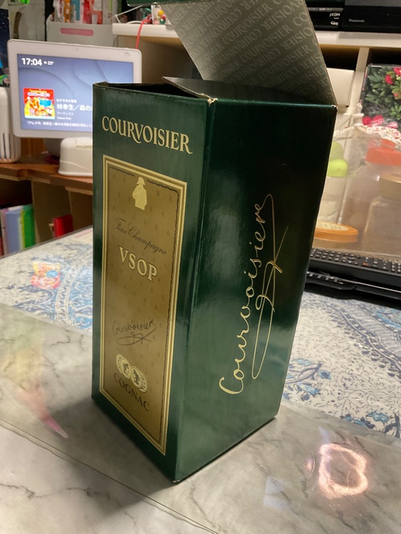 COURVOISIER（お酒）の商品画像 - 査定依頼日：2026年8月13日 - 最高査定価格：1,500円