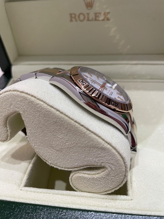 ターノグラフ PG ホワイト文字盤（高級時計）の商品画像 - 査定依頼日：2025年11月24日 - 最高査定価格：1,300,000円