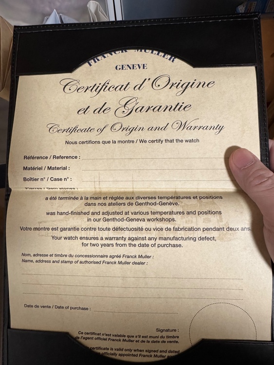 フランクミュラー その他 （高級時計）の商品画像 - 査定依頼日：2026年3月11日 - 最高査定価格：450,000円