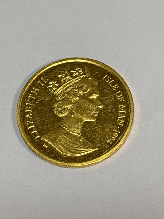 マン島キャットコイン1/5（金・貴金属）の商品画像 - 査定依頼日：2026年2月1日 - 最高査定価格：160,000円