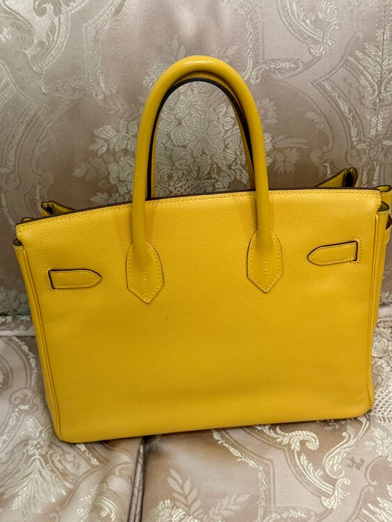 バーキン30 イエロー（ブランドバッグ）の商品画像 - 査定依頼日：2024年12月23日 - 最高査定価格：1,320,000円