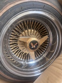 DAYTON WIRE WHEEL デイトン ワイヤーホイール タイヤ付き（カー用品）の商品画像 - 査定依頼日：2026年6月25日 - 最高査定価格：8,000円
