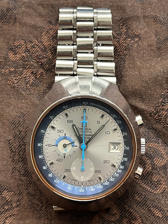 オメガ スピードマスター マーク3 ボルケー（高級時計）の商品画像 - 査定依頼日：2025年5月26日 - 最高査定価格：350,000円