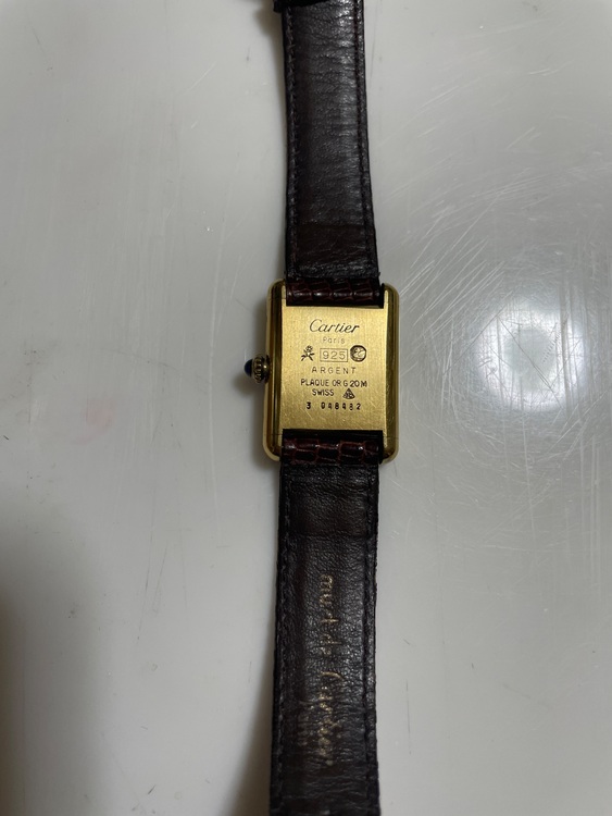 カルティエ タンク 3  04848（高級時計）の商品画像 - 査定依頼日：2025年11月6日 - 最高査定価格：240,000円