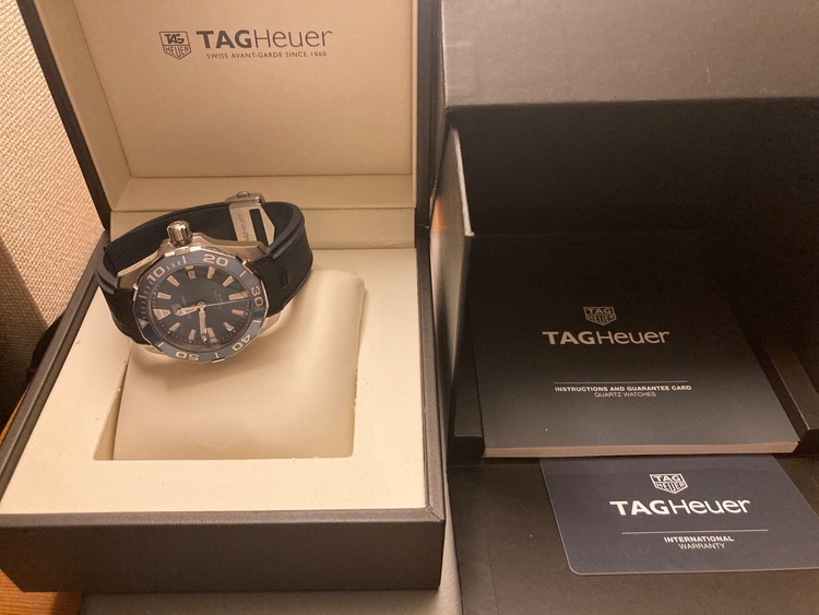 タグホイヤー アクアレーサー （高級時計）の商品画像 - 査定依頼日：2025年8月26日 - 最高査定価格：100,000円