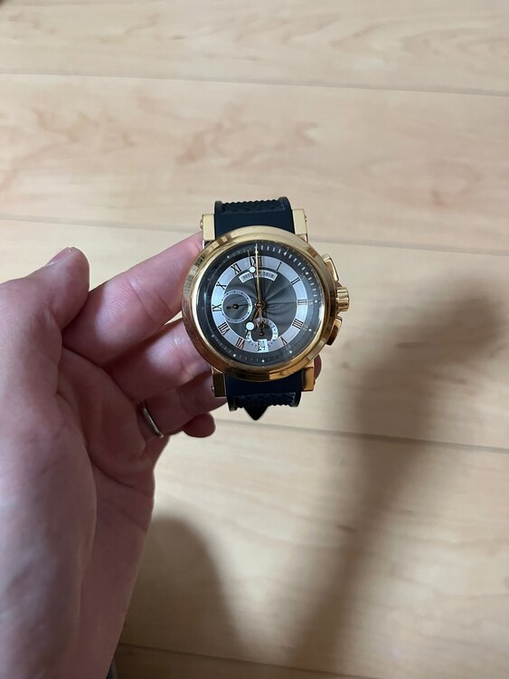 ブレゲ マリーン マリーン2くろのぐら（高級時計）の商品画像 - 査定依頼日：2025年5月21日 - 最高査定価格：2,350,000円