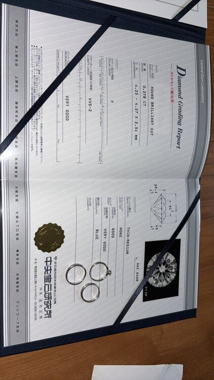 4℃ダイヤモンドリング（宝石）の商品画像 - 査定依頼日：2025年5月16日 - 最高査定価格：30,000円