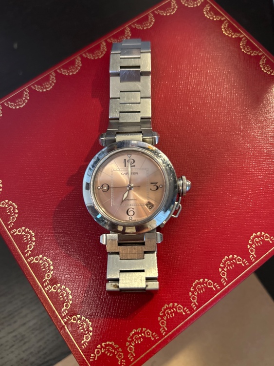 カルティエ パシャ 707502Lw（高級時計）の商品画像 - 査定依頼日：2025年12月28日 - 最高査定価格：280,000円