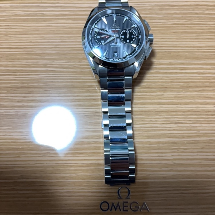 オメガ シーマスターアクアテラ コーアクシャル GMTクロノグラフ231.10.（高級時計）の商品画像 - 査定依頼日：2025年10月10日 - 最高査定価格：570,000円