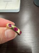 K18 ルビー（宝石）の商品画像 - 査定依頼日：2025年3月24日 - 最高査定価格：50,000円