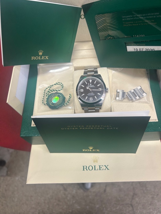 ロレックス エクスプローラー 11420（高級時計）の商品画像 - 査定依頼日：2026年1月23日 - 最高査定価格：1,200,000円