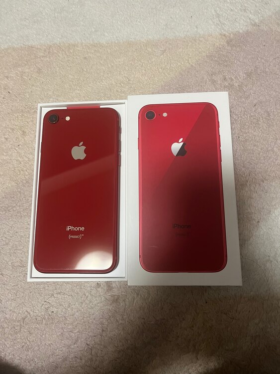 iPhone 8 Product RED（スマホ）の商品画像 - 査定依頼日：2025年3月20日 - 最高査定価格：6,000円