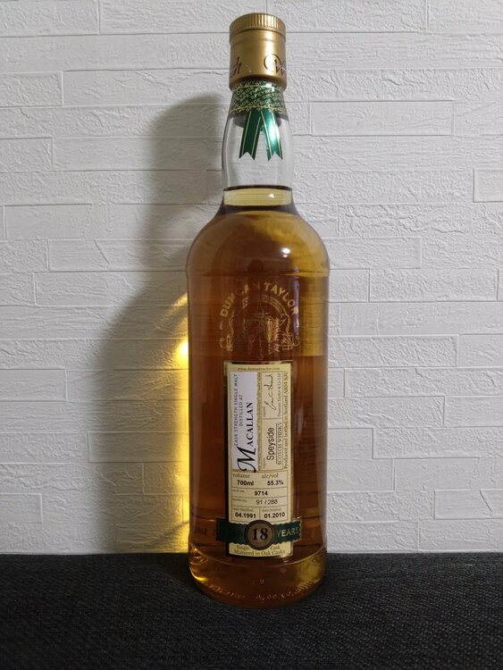 ダンカンテイラーマッカラン 18年（お酒）の商品画像 - 査定依頼日：2026年3月17日 - 最高査定価格：30,000円