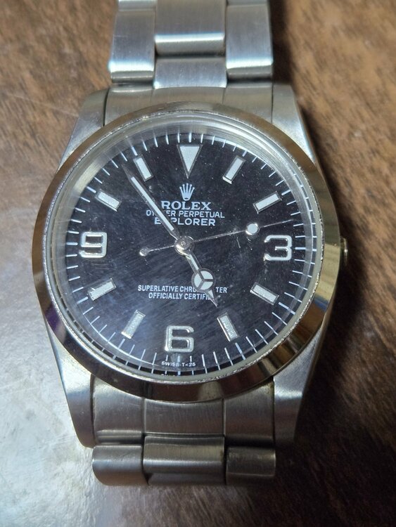ロレックス エクスプローラー （高級時計）の商品画像 - 査定依頼日：2026年1月10日 - 最高査定価格：1,000,000円