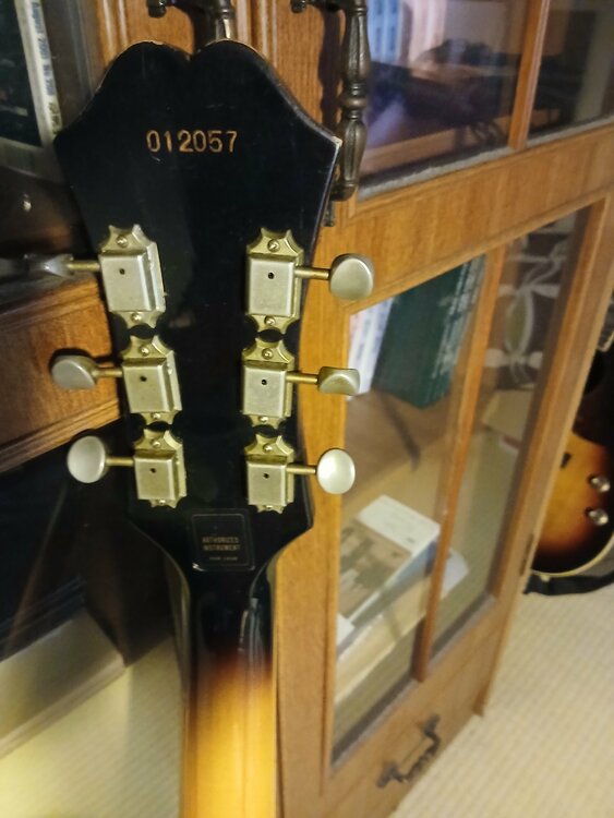 エピフォンカジノメイド・イン・ジャパン（ピアノ・楽器・PA機材）の商品画像 - 査定依頼日：2026年5月21日 - 最高査定価格：110,000円