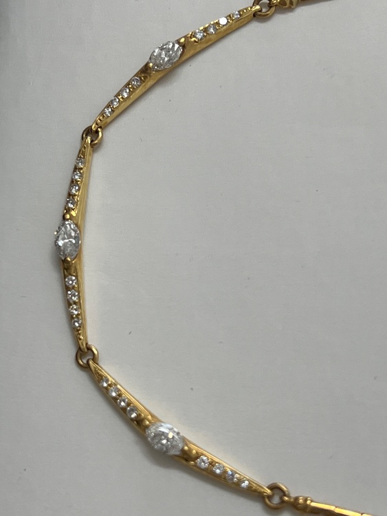 天然ダイヤモンドネックレス（宝石）の商品画像 - 査定依頼日：2025年11月19日 - 最高査定価格：210,000円