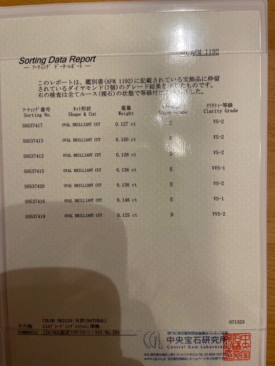 ダイヤモンド（金・貴金属）の商品画像 - 査定依頼日：2026年1月19日 - 最高査定価格：300,000円