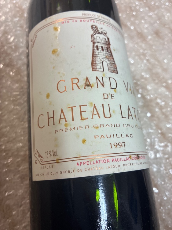 シャトーラトゥール（お酒）の商品画像 - 査定依頼日：2026年3月7日 - 最高査定価格：50,000円