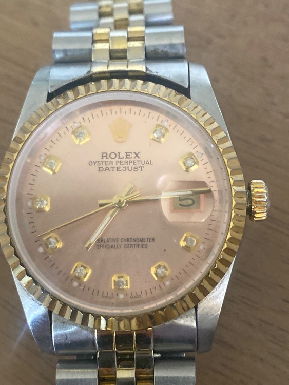 ロレックスデイトジャスト（高級時計）の商品画像 - 査定依頼日：2025年9月14日 - 最高査定価格：1,100,000円