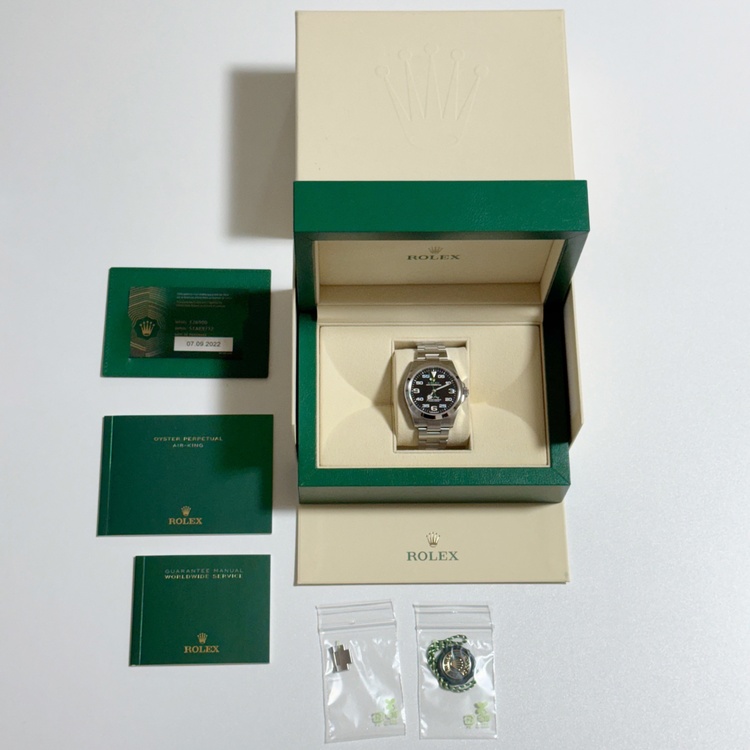 ロレックス エアキング 12690（高級時計）の商品画像 - 査定依頼日：2026年3月17日 - 最高査定価格：1,300,000円