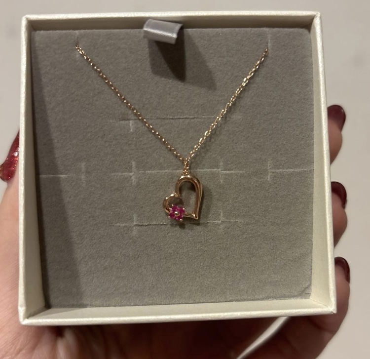 ルビープチネックレス（金・貴金属）の商品画像 - 査定依頼日：2026年1月17日 - 最高査定価格：100,000円